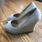 Colin Stuart  Wedges Peep Toe Espadrille Cream  Photo 1