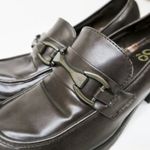 SO Vintage 90s  Suzzie Brown Heeled Loafers Photo 6