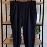 J.Jill Ponte Mid-Rise Slim Leg Ankle Knit Pull On Navy Trouser Pant, XL Petite Photo 0