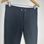 Vince Black Double Button Ponte Legging Pants Size 6 Photo 3