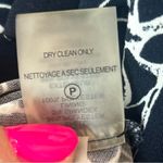 Ivanka Trump  Dress Size Small V-neck Sleeveless Fully Lined, side zipper Navy Photo 6