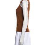 Frankie Shop Brown Tank Top sweater crew neck size M Size M Photo 2