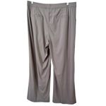 Halara NWT Flex High Rise Straight Crepe Pull On Grey Dress Pants Womens Size XL Photo 4
