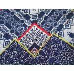 Gypsy 05 NWT Bima Printed Silk Lace Front Dolman Sleeve Shift Mini Dress S $242 Photo 4