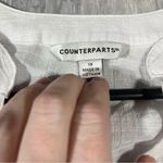 Counterparts  White Long Sleeve Blouse; 1X Photo 1