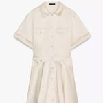 ZARA pocket front short sleeve mini dress Photo 5