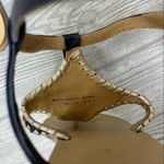 Jack Rogers  blue flip flop sandals shoes w/ ankle strap size 7 Photo 6