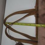 Deux Lux  Womens Handbag Tote Blush Pink boho preppy chic pom poms Photo 6