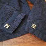 St. John Vintage  Iconic Navy Blue Gold Button Preppy Chic Quiet Lux Size Medium Photo 2
