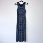 Marine layer Lexi Daytime Midi Dress in Navy White Stripe Small Photo 4