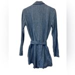 frame denim FRAME Belted Denim Romper Size Small Photo 1