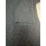 ALC Frank A.L.C. Women's Black Diamond Knit‎ V-Neck KSweater Long Sleeve Size M. Photo 8