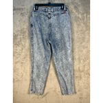 Jordache VTG Jeans Size 30 Acid Wash High Rise Tapered Leg 80s 90s Grunge Photo 3