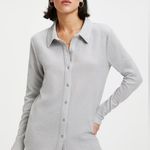 Good American  | Sparkle Button Down Top Photo 1