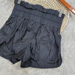 Free People Movement The Way Home Shorts Pull On High Rise Activewear in Black S Photo 4