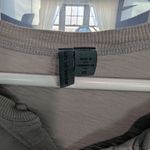 Left Of Center Long‎ Sleeve Belted Oversized Shirt Dress Size XSmall Gray Photo 2