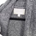 Brochu Walker  Sequin Embellished Charcoal Gray Cashmere Blend Cardigan Sweater M Photo 2