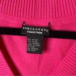 Doncaster  hot pink plunging V neckline barbie‎ core sweater size XL Photo 4