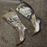 JustFab  Metallic Boots Photo 5