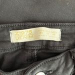 ZARA Basic Z1975 Black Low Rise Frayed Ankle Skinny Jeans Photo 7