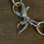 Thalia Sodi gold tone chain link heart charm bracelet Photo 3