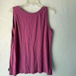 Woolrich Women's Tank Top Large Pink Sleeveless Casual Layering Sustainable Photo 5