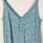 Billabong  Florida Blue Haze Floral Cropped Jumpsuit 10 Photo 38