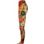 Tory Burch Sport Green Multicolor Floral Yoga Low Rise Athletic Leggings Size XS Photo 1