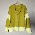Daily Practice by Anthropologie Boxy Pullover Sweatshirt Longsleeve Chartreuse L Yellow Size L Photo 7