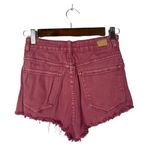 Urban Outfitters BDG Raspberry Pink Distressed Cheeky High Rise Denim Shorts 27 Photo 1