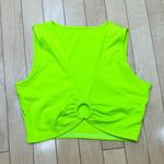 AEVZIV Sexy Crop Tops Sleeveless Deep V Neck Workout Tops Plunge Ring Photo 2