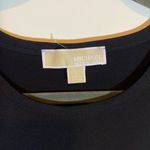 Michael Michael Kors Black Spandex T Shirt Dress w Slits Large EUC Photo 4