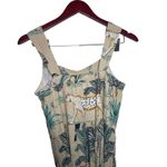 Beau & Ro Jungle leopard 100% cotton Maxi dress sz S Green Photo 5