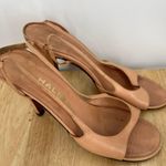 Halston Heritage Vintage 80’s Women's Nude Heels vintage Photo 0