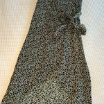 Princess Polly  Hazey Floral Wrap Skirt Green Photo 2