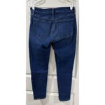 Loft  Curvy Skinny Jeans Size 27 Mid Rise Dark Wash Stretch Denim Photo 1