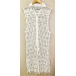 The Laundry Room  California Crochet Lace Sleeveless Midi Swim Cover-Up Dress Photo 1