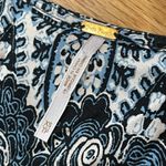 Free People  Mexicali Rose Smocked Waist Maxi Dress Blue Size XS Boho Bohemian Photo 13