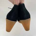 Cole Haan  Black Suede Halley Wedge Shoes Size 7.5 Photo 4