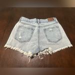 Hidden Truth Hurts Distressed Denim Women Shorts Sz M Boho Festival Beach Blue Size M Photo 1