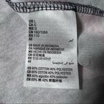 Karen Scott  Sport Navy Blue Floral Print Short Sleeve Dress Photo 9