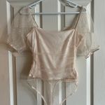 American Threads Gracie Puff Sleeve Bodysuit Photo 0