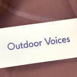 Outdoor Voices NWT Zoom 8" Biker Shorts in Deep Taupe Photo 6