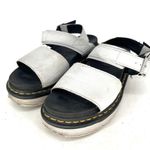 Dr. Martens Voss Grey Platform Sandal womens size US 8 EU 39 Photo 9