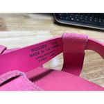 Cole Haan  Crystal Espadrille Sandals Women's 10 Pink Suede Wedge Heel Slingback Photo 3