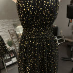 Boutique New Years Eve Dress metallic and black Photo 0