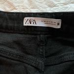 ZARA High waisted black straight jeans Photo 5