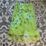 Wrapper Fairycore Whimsy Y2K Green Floral Midi Dress⭐️ Photo 0