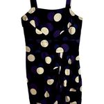 Marc by Marc Jacobs Polka Dot Bubble Dress Womens Size 2 Black Purple Y2K Photo 7