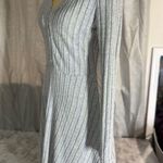 SheIn  woman’s long sleeve ribbed knit sweater dress size medium Photo 6